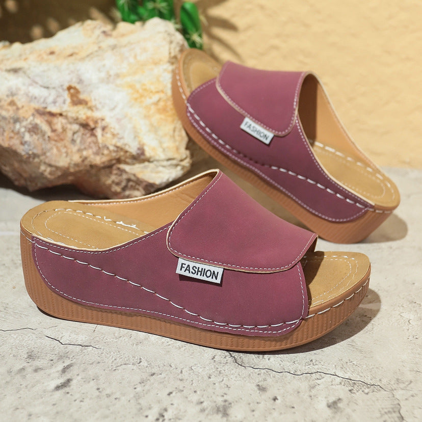 Mules Compensées Chic