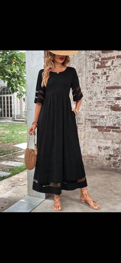 Robe Longue Mesh