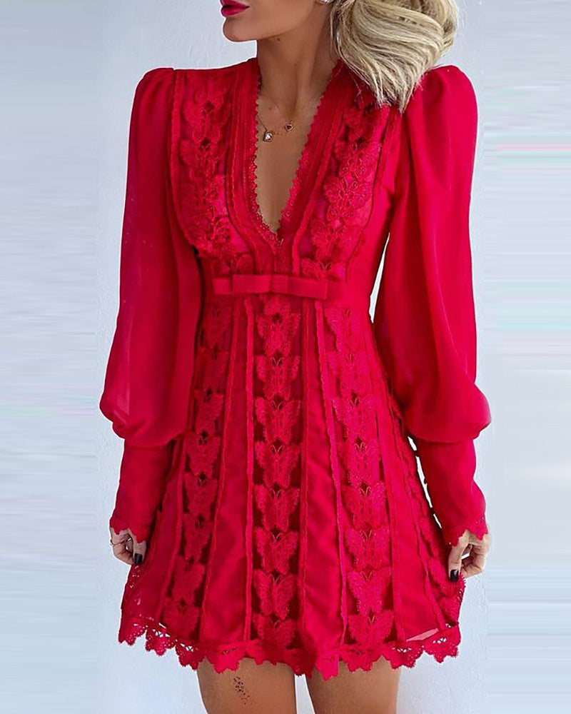 Robe Dentelle Élégante