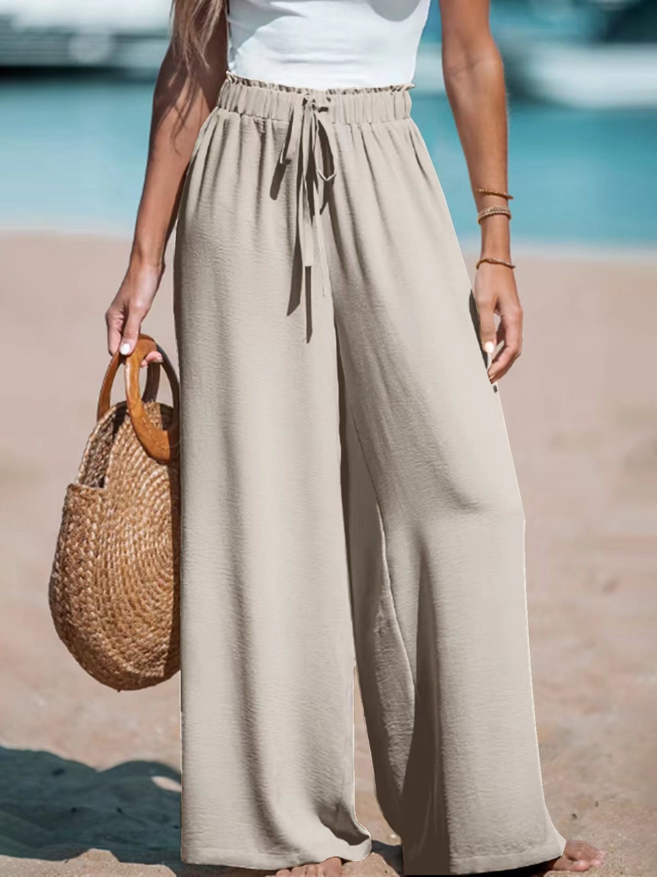 Pantalon Large Casual
