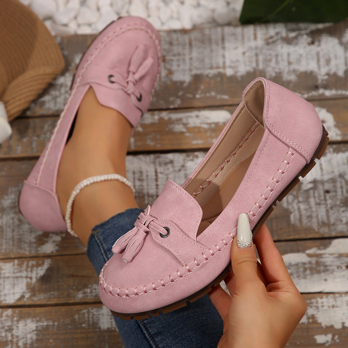 Mocassins Cuir Souple