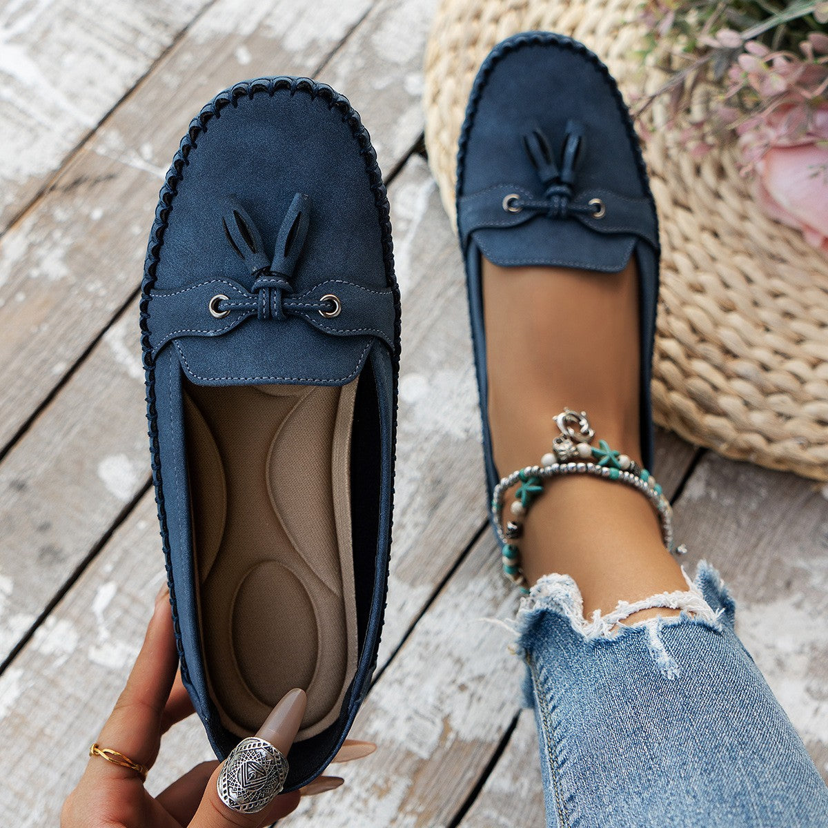 Mocassins Cuir Souple