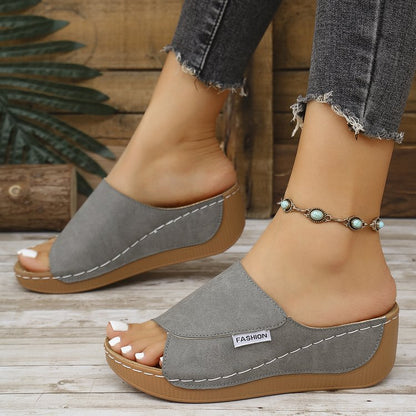 Mules Compensées Chic