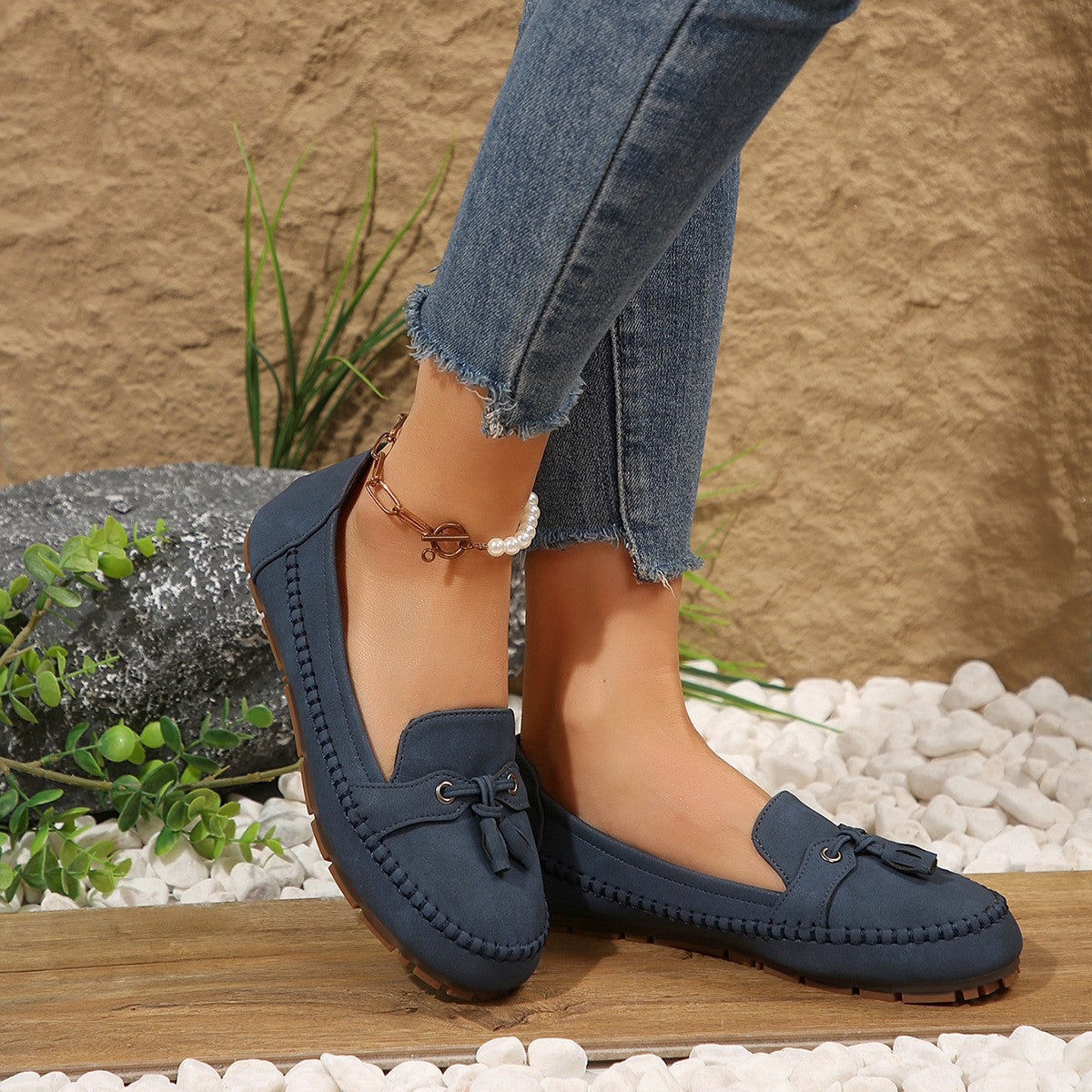 Mocassins Cuir Souple