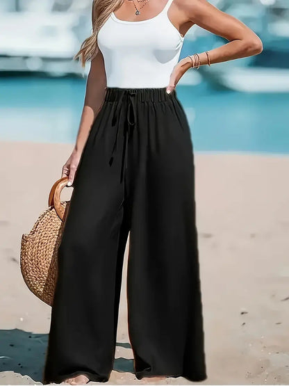 Pantalon Large Casual