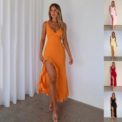 Robe Fendue Chic