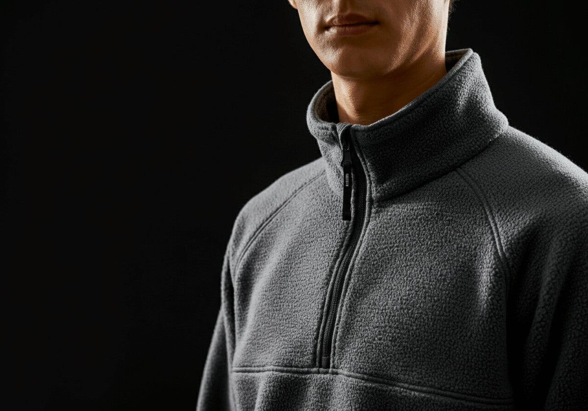 Velmurax Elements Quarter Zip, studio view 3 of 5