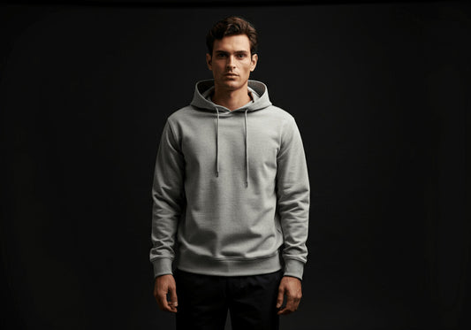 Velmurax Essential Hoodie, studio view 1 of 4