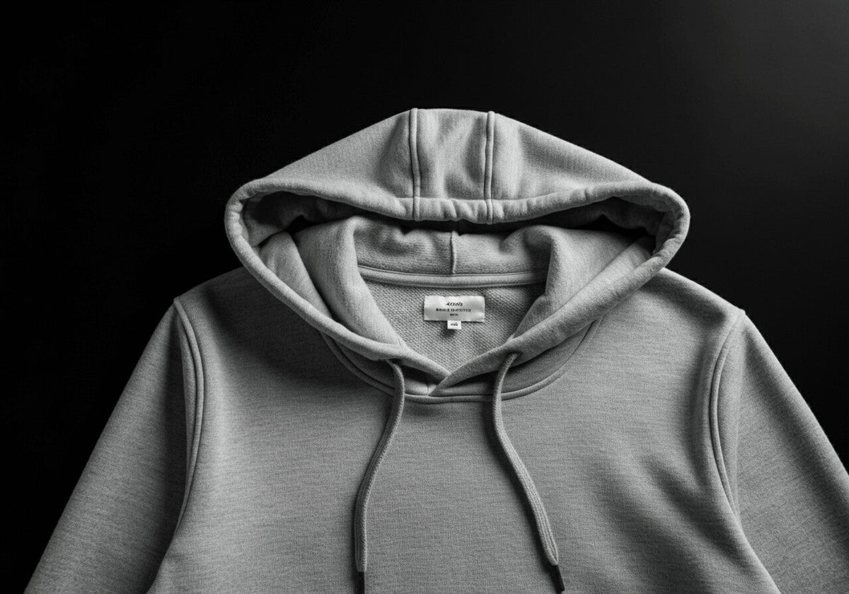 Velmurax Essential Hoodie, studio view 3 of 4